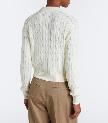 Cárdigan trenzado de algodón - Polo Ralph Lauren - Modalova