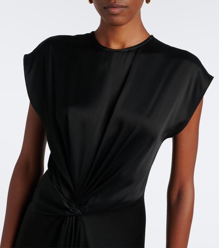 Abito lungo Aria in raso - Victoria Beckham - Modalova