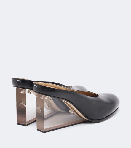Wedge-Pantoletten aus Leder - Maison Margiela - Modalova