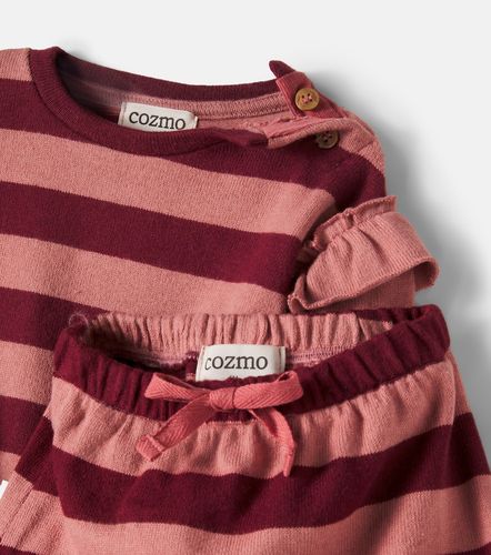 Bebé - Set de jersey y pantalones en mezcla de algodón - Cozmo - Modalova
