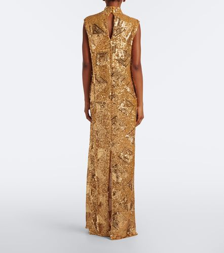 Abito lungo Miami con paillettes - Taller Marmo - Modalova