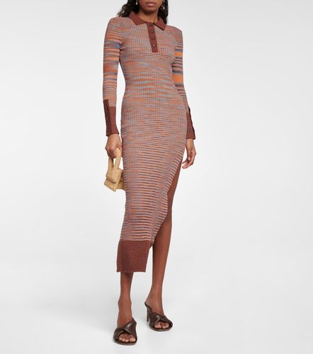La Robe Zucca cotton-blend midi dress - Jacquemus - Modalova