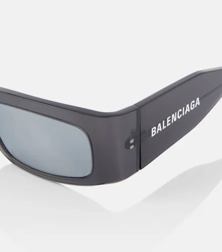 Logo rectangular sunglasses - Balenciaga - Modalova