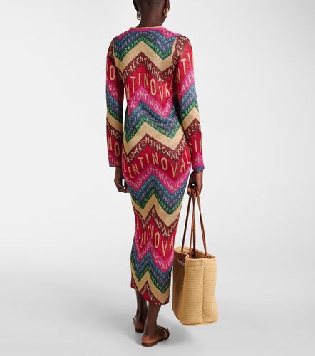 Midikleid aus Jacquardstrick - Valentino - Modalova