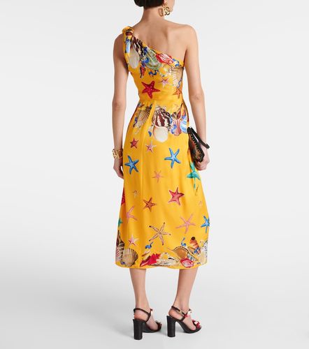 Capri printed silk-blend midi dress - Dolce&Gabbana - Modalova