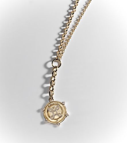 Amate True Love 18kt chain necklace with diamonds - FoundRae - Modalova