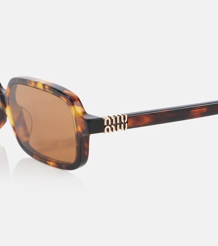 Miu Regard rectangular sunglasses - Miu Miu - Modalova