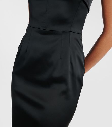 Dolce&Gabbana Abito midi in raso - Dolce&Gabbana - Modalova