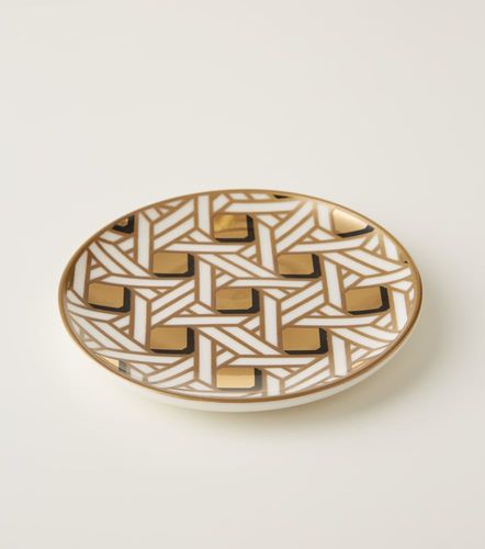 Set de 4 posavasos Basketweave de porcelana - Jonathan Adler - Modalova