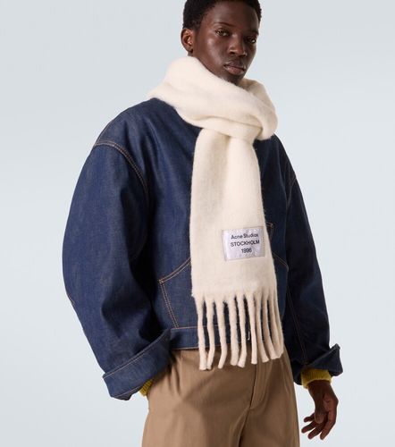 Bufanda en mezcla de lana y alpaca con flecos - Acne Studios - Modalova