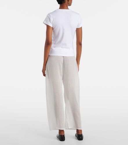 Camiseta Nando de algodón acanalada - Leset - Modalova