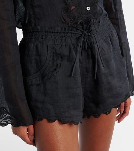 Shorts Lola de ramio con bordado inglés - Isabel Marant - Modalova