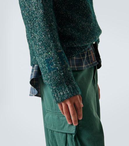 Alpaca, wool, and cotton-blend sweater - ERL - Modalova