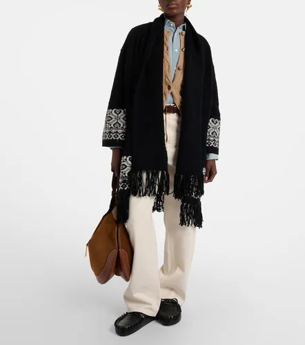 Jacquard wool-blend wrap cardigan - Polo Ralph Lauren - Modalova