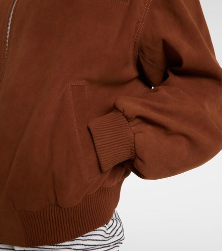 Jacques Wei Suede bomber jacket - Jacques Wei - Modalova