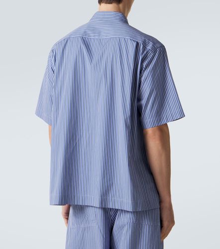 Camisa de popelín de algodón a rayas - Sacai - Modalova