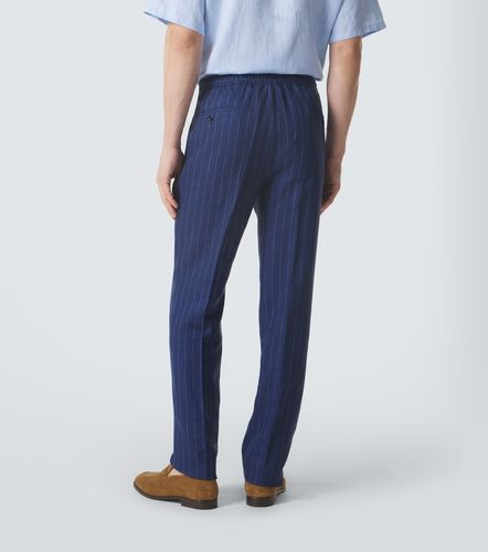 Gerade Hose aus Wolle und Leinen - Rubinacci - Modalova