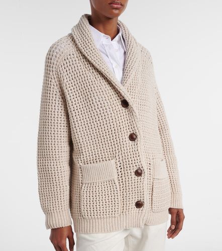 Cardigan in misto cotone - Brunello Cucinelli - Modalova