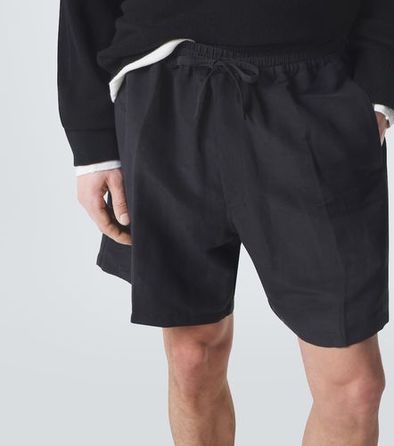 Shorts Julian in lino e seta - Umit Benan - Modalova