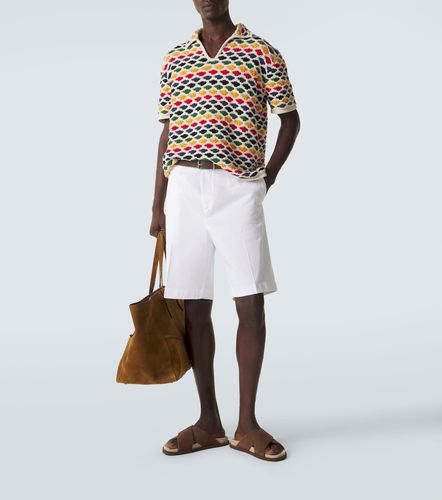 Camicia bowling Batten in crochet di cotone - Orlebar Brown - Modalova