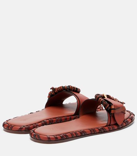 Zimmermann Alchemy leather slides - Zimmermann - Modalova