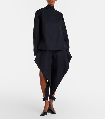 Alaïa Chaqueta de gabardina de algodón reversible - Alaia - Modalova