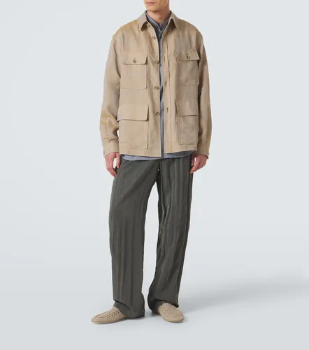 Giorgio Armani Linen overshirt - Giorgio Armani - Modalova