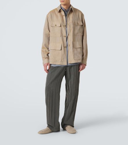 Giorgio Armani Sobrecamisa de lino - Giorgio Armani - Modalova