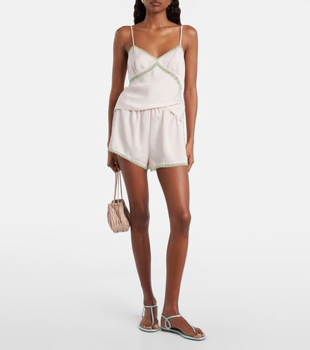 Posse Shorts Perla con encaje - Posse - Modalova