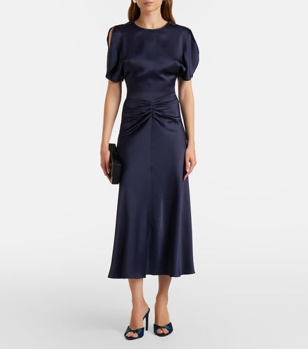 Abito midi Bela in raso - Victoria Beckham - Modalova