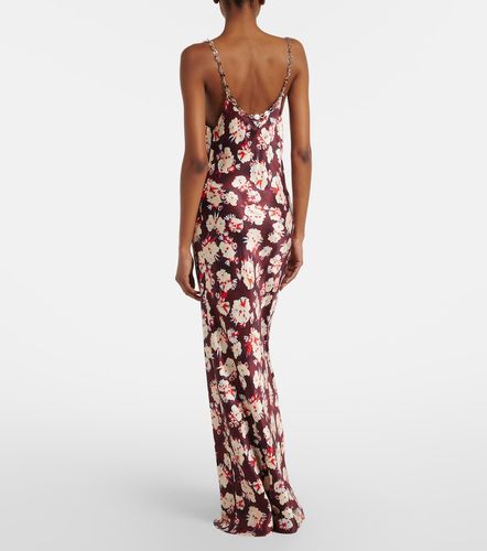 Maxikleid aus Seide mit Kettendetail - Rabanne - Modalova