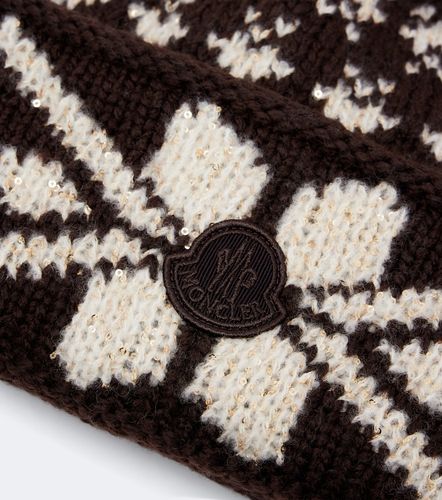 Gorro Fair Isle en mezcla de lana - Moncler - Modalova