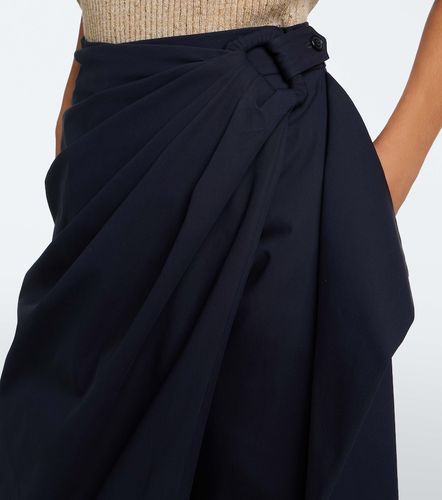 Pantalones anchos de algodón drapeados - JW Anderson - Modalova