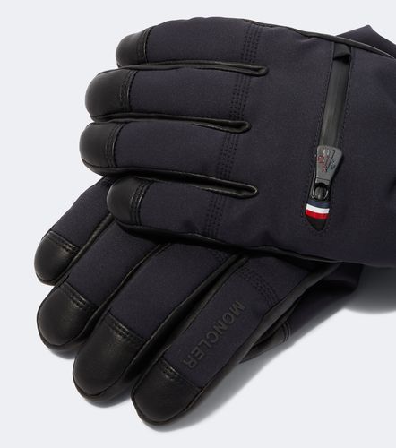 Skihandschuhe mit Leder - Moncler Grenoble - Modalova