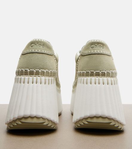 Chloe Nama suede platform sneakers - Chloe - Modalova