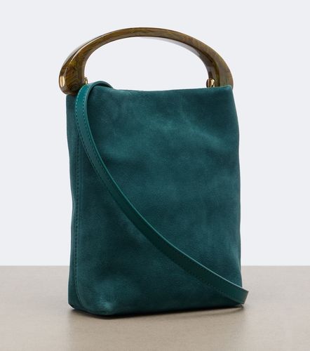 Crisp Mini suede top-handle bag - Dries Van Noten - Modalova