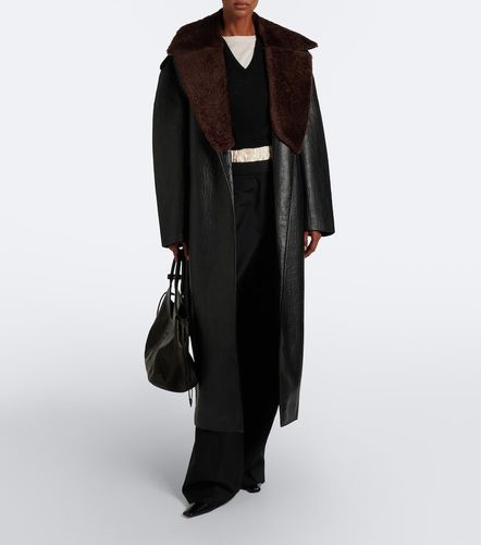 Wickelmantel Edra mit Shearling - The Frankie Shop - Modalova
