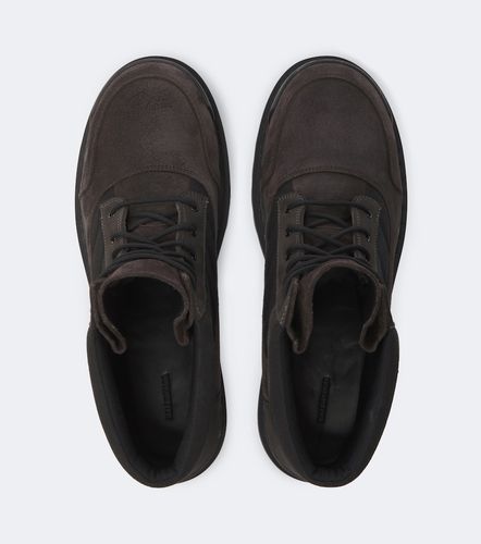 Stivaletti stringati con suede - Balenciaga - Modalova