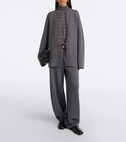 Veda cashmere barrel-leg pants - Lisa Yang - Modalova