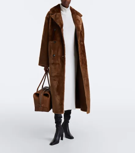 Wendbarer Mantel aus Shearling und Leder - Yves Salomon - Modalova
