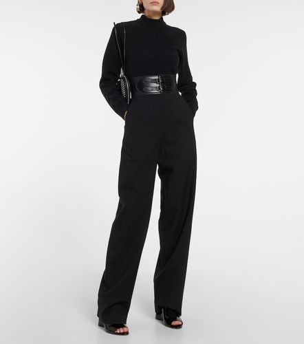 Alaïa Rollkragenpullover aus Schurwolle - Alaia - Modalova
