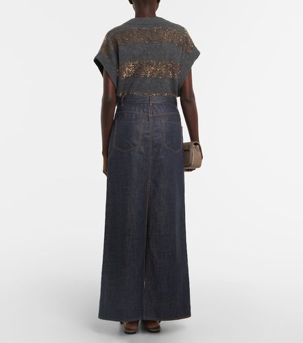 Brunello Cucinelli Denim maxi skirt - Brunello Cucinelli - Modalova