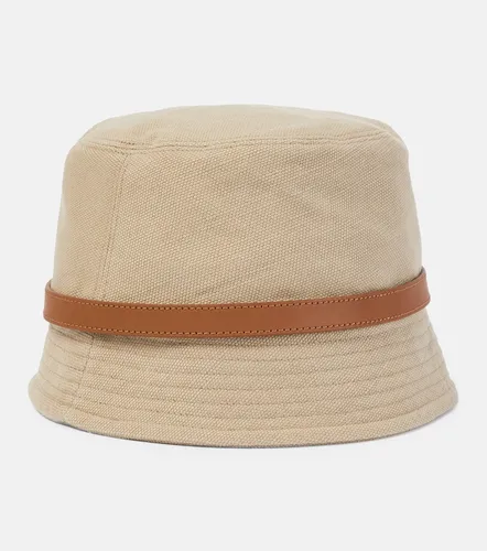 Cassandre canvas bucket hat - Saint Laurent - Modalova