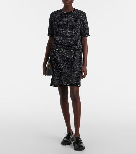 Cotton-blend tweed minidress - Thom Browne - Modalova