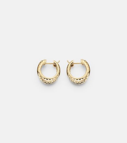 Orecchini a cerchio DY Crossover® in oro18kt - David Yurman - Modalova
