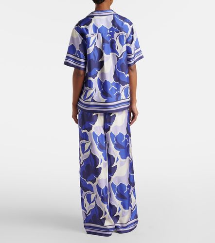 Paros printed silk shirt - Rebecca Vallance - Modalova
