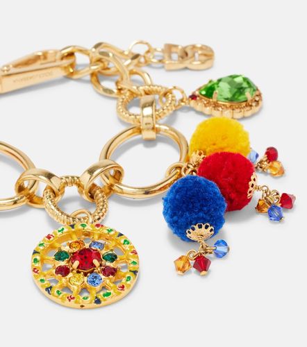Bracciale Taormina con cristalli - Dolce&Gabbana - Modalova