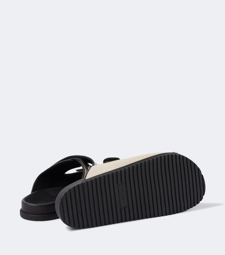 Sandalen DG aus Canvas mit Leder - Dolce&Gabbana - Modalova
