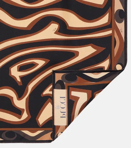 Sciarpa Labirinto in twill di seta - Pucci - Modalova