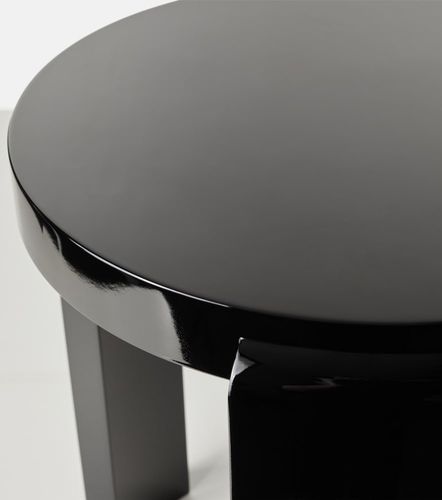 Spina lacquered beech stool - Louise Roe - Modalova